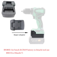 Adaptor For Hitachi 18v Hikoki 18V battery convert for makita for Dewalt for mikwaukee for bosch 18v /20V tool batteryuse