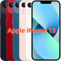 Apple iPhone 13 5G Mobile Phone 6.1'' Super Retina XDR OLED Display 4GB RAM 64/256/512GB ROM NFC Face ID IOS Original Smartphone