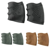 Tactical Holster Grip Rubber Glock19 Soft Sleeve Anti-slip Gun Pistol Glove Non-slip Protect Cover Airsoft Hunting Accessories