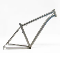 Titanium Mountain Bike Frame with Disc Brake, Light Weight 135QR, 27.5er MTB