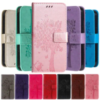 Fashion Tree Case For VIVO S16 S17 S18 V27 V29 X100 Y17A Y27 Y36 Y78 5G Pro Plus Wallet Leather Cover
