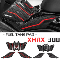 2023 XMAX300 Accessories Fuel Tank Pad for YAMAHA X MAX 300 Motorcycle Decorative Stickers Paint Protection XMAX Retrofit Parts