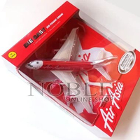 Airplane Diecast Aircraft Airbus Aeroplane Pesawat Negara Airport Kendaraan Bandara Mainan Toys Repl