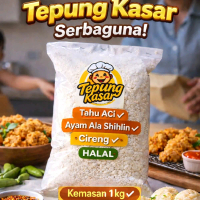 Tepung Tapioka Kasar 1kg tepung ayam krispi taiwan (shihlin)