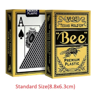 SDSyBee Premium Plastic Playing Cards Jumbo Index Deck Waterproof Card Games Hobby & Collectiblespot