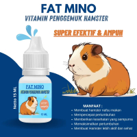 Alipetshop FAT MINO 15ml vitamin gemuk hamster | vitamin mineral penggemuk hamster membantu menambah