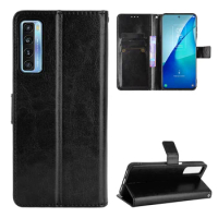Flip Wallet PU Leather Case for TCL 20S/TCL 20 5G/TCL 20L/TCL 20L+/TCL 20 Pro 5G Mobile Phone Case Cover with Card Slot Holders