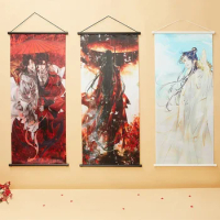 40x86CM Tian Guan Ci Fu TGCF Hua cheng Xie lian Hong san Anime Theme HD Print Art Official Wall Scroll Poster Cosplay Gift