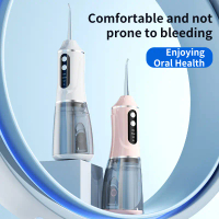 Intelligent portable oral cleaner with high-frequency waves