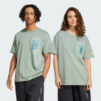 ADIDAS 短T NG U AR F GFX T 綠色 國家地理頻道 短袖 上衣 中性 JD5963