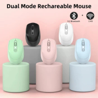 Wireless Mouse Wireless Bluetooth Mouse USB Computer Mouse Gaming Silent Ergonomic Mause Rechargeable Mice For PC Laptop Gamer