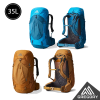 Gregory 35L STOUT 登山背包 登山包 界限藍 漠石黃 單日登山包 健行包 透氣背板 水袋包 透氣肩背帶 臀帶
