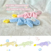 Little Dream Dragon Plush Toy Mimi Dragon Craft Kit Plush Doll Handmade Doll Craft Plush DIY W4H9