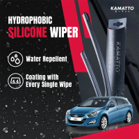 Kamatto Wiper Hyundai i40 (2011-Present) Hydrophobic Silicone Water Repelling Coating