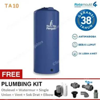 Tangki Air Ramping Penguin 1000 Liter Tandon Toren Slim TA 10 Biru Muda