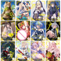 Anime Goddess Story Lo Shui Chapter Skadi Maha Ssr Card Game Collection Rare Cards Children's Toys Surprise Birthday Gifts