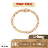 Gelang Emas Kadar 8K Wahyu Redjo GL-8K-30031763-PMR