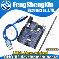 UNO-R3 board UNO R3 CH340G+MEGA328P Chip 16Mhz For Arduino UNO R3 Development board+USB CABLE