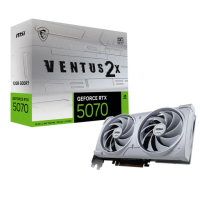 【MSI 微星】卡+電源 組合★GeForce RTX 5070 12G VENTUS 2X OC WHITE 顯示卡(V+A850GL)