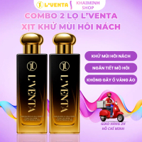 Combo 2 chai L'Venta 45ml (Mua chung) - Khô thoáng gấp đôi, không lo ố áo
