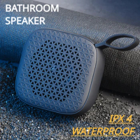Shower Speaker Bathroom Speaker Wireless Music Box IPX 4 Waterproof Mini Portable Electronics Mp3 Music Player Free Ship