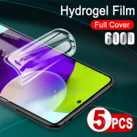 5PCS Safety Hydrogel Film For Samsung Galaxy A52 4G/5G Screen Protector Samsumg Glaxy A 52 HD Soft Film For SamsungA52 Not Glass