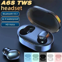 Original A6S Headset Wireless Earphones Bluetooth Headphones Sport Stereo Fone Bluetooth Earbuds for Xiaomi Huawei iPhone TWS