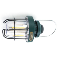 【工具達人】復古檯燈 帳篷燈 露營美學燈 充電造型燈 露營吊燈 掛式手提燈 戶外應急照明燈(190-CLLY07G)