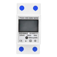 Power Meter 220V Digital Wattmeter Power Consumption Energy Meter