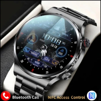 NFC Bluetooth Call Smart Watch Men 2023 Sport Bracelet ECG+PPG Waterproof Custom Watch Face Men SmartWatch for IOS Android