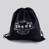全布束口拉繩藍球包籃球足球贈品包運動戶外方便籃球袋球針打氣筒