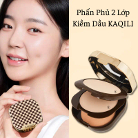 Phấn Phủ 2 Lớp Kiềm Dầu KAQILI Lì & Nhẹ, Mềm Mịn, Khoá Nền, Che Phủ Tốt, Đem Lại Lớp Nền Mềm Mịn, Kh