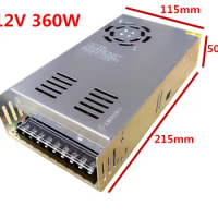 3 years warranty 50pcs12V 30A 360W Switch Power Supply Driver Adapter for Transformer LED Strip Light Display 110V/220V