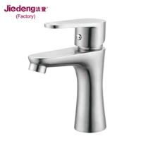 SUS304 Faucet Stainless Steel Taps Kitchen Sink Mixers (SS01)