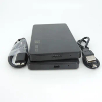 External HD Case 2.5 HDD Case SSD External Hard Drive Box Enclosure 6Gbps 10TB SATA to USB2.0/3.0 Hard Disk Case Adapter q1 J17