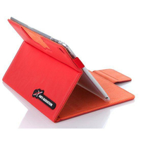 【愛瘋潮】Moxie X iPAD mini 4 SLEEVE 防電磁波可立式潑水平板保護套(紅色