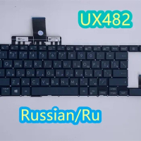 For ASUS Zenbook Duo 14 UX482 UX482E UX4100E UX482J RU Russian backlit keyboard