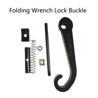LANGFEITE SEALUP Wrench Lock Buckle For 10 inch Electric Scooter Folding Lock Accessories Trottinette Electrique Repair Parts