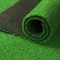 Green Artificial Grass Rug Grass Carpet Rug Realistic Fake Grass Mat for Indoor/Outdoor Garden Lawn Landscape