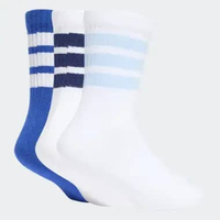 adidas Kids Socks Lk Rib 3Pp So Kaos Kaki Anak White [JD1348] S