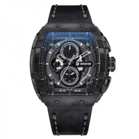 Expedition 6782 Full Black Man Leather MCLIPBA