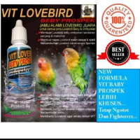 Vitamin LoveBird Beby ProspekSuplemen Penggacor Burung seketika
