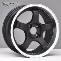 Lightweight cast aluminum alloy wheels 15*7 PCD 4-100/114.3 suitable for Honda Fit GK5 car rims