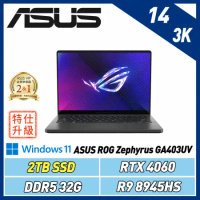 (改機升級)ASUS GA403UV-0042E8945HS-NBLO(32G/2TB SSD/RTX4060