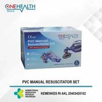 Onehealth PVC Manual Resuscitator Set - Ambubag Alat Resusitasi Dewasa