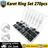 O-Ring Nitril Tahan Tekanan - Set Ring Karet Seal Elastis untuk Perbaikan Mesin dan Pipa