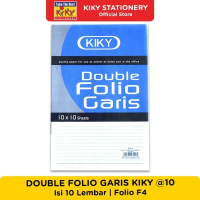 KIKY Kertas Double Folio Bergaris 100 Lembar