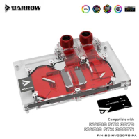 Barrow 3070 3060ti GPU Water Block for NVIDIA Founder Edition RTX3070 3060ti, GPU Cooler, PC Water Cooling, BS-NVG3070-PA