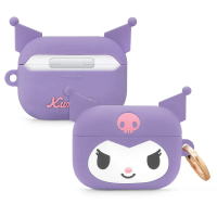 【Garmma】Kuromi 酷洛米-AirPods Pro/ Pro2 無線耳機保護套-俏皮紫-SANRIO 三麗鷗｜台灣直送
