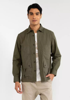 Timberland Utility Mixed Media Overshirt